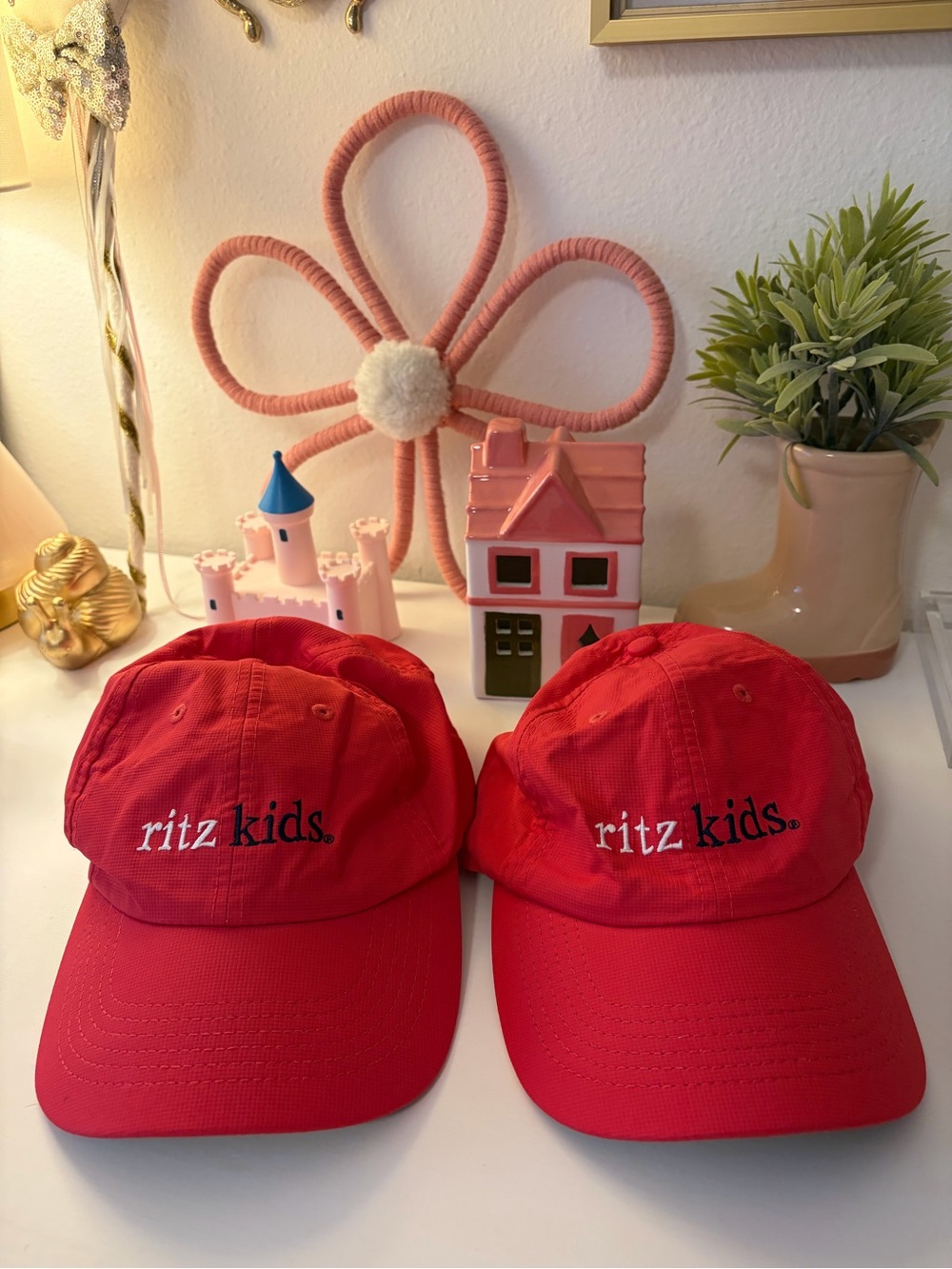 Imperial Sports Ritz Kids Pink Ball Caps (2)